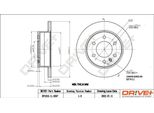 Dr!Ve+ DP1010.11.0267 - Oe 906 423 00 12 Disco Freno, Asse Posteriore Per Sprinter (W906), Crafter (2E), Crafter (2F)