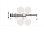 Van Wezel 0600D270 - Essiccatore Aria Condizionata Oe 64536907402 Per Serie 5 (E60), Serie 5 (E61), Serie 6 (E63), Serie 6 (E64), Serie 7 (E65)