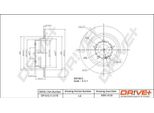 Dr!Ve+ DP1010.11.0179 - Oe 423 10 12 Disco Freno, Asse Posteriore Per Classe E (S212), Cls (C218), Cls (X218), Classe E (W211), Classe E (W212), Classe E (S211)