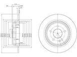 Dr!Ve+ DP1010.11.0270 - Oe 1379931 Disco Freno, Asse Posteriore Per Focus Ii, Galaxy (WA6), Kuga I, Mondeo Iv, S-Max (WA6), Range Rover Evoque (L538)