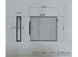 Dr!Ve+ DP1110.12.0180 - Oe 77 01 064 235 Filtro Aria Abitacolo Per Megane Ii