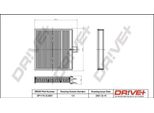 Dr!Ve+ DP1110.12.0251 - Oe 77 01 064 237 Filtro Aria Abitacolo Per Grand Scenic Ii (Jm), Scenic Ii