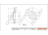 Dr!Ve+ DP1010.11.0494 - Oe B3004020 Disco Freno, Asse Anteriore Per Grand Scenic Ii (Jm), Scenic Ii