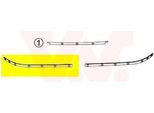 Van Wezel 0639486 - Modanatura Di Ricambio, Paraurti Anteriore, Destra Per Serie 5 (E39)