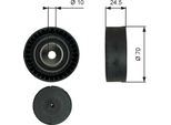 Gates T38071 - Puleggia Folle Oe 11281726343, Cinghia A V Per Serie 3 (E36), Serie 3 (E46), Serie 5 (E39), Serie 7 (E38), X3 (E83), Z3 (E36), Felicia (6U)