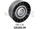Snr GA350.39 - Oe 11 28 1 731 838 Puleggia Folle, Cinghia A V Per Serie 7 (E38), Serie 5 (E39), Serie 3 (E36)