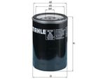 Mahle Oc 571 - Filtro Olio Oe 92068246 Per Captiva