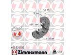 Zimmermann 600.3201.52 - Disco Freno Per Toledo I (1L2), Corrado (53I), Golf Iii (1H), Passat (35I), Vento (1H)