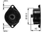 Gates T39090 - Oe 64 55 7 786 076 Puleggia Tenditore, Cinghia A V Per Serie 3 (E46), Serie 5 (E39), Serie 7 (E38), X5 (E53)