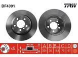 Trw DF4391 - Disco Freno Oe 1 166 127 Per Serie 7 (E65)