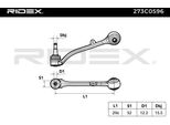 Ridex 273C0596 - Braccio Di Comando Oe 3 412 136 Per X3 (E83)