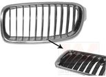 Van Wezel 0670511 Griglia Radiatore Griglia Anteriore Per Bmw 3 Touring (F31) Sinistra Nero