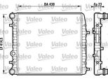 Valeo 732863 - Oe 6Q0121253AE Radiatore, Raffreddamento Motore Per Cordoba (6L), Ibiza (6L), Fabia I (6Y), Fabia Ii (54), Roomster (5J), Fox (5Z), Polo (9N)