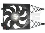 Tyc 837-0044 - Ventola Radiatore Oe 6Q0121207N Per Cordoba (6L), Ibiza (6L), Fabia I (6Y), Fabia Ii (54), Roomster (5J), Polo (9N), Fox (5Z)