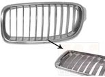 Van Wezel 0670413 Griglia Radiatore Griglia Anteriore Per Bmw 3 Touring (F31) Sinistra Grigio