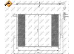 Nrf 35589 - Condensatore Aria Condizionata Oe 64536914033 Per Serie 3 (E46), Z4 (E86), Z4 (E85)