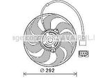 Prasco VN7533 - Ventola Radiatore Oe 6Q0959455J Per Cordoba (6L), Ibiza (6L), Fabia I (6Y), Fox (5Z), Polo (9N)