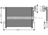 Prasco BW5397 - Condensatore Aria Condizionata Oe 64536914033 Per Z4 (E85), Z4 (E86)