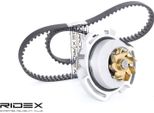 Ridex 3096W0110 - Set Pompa Acqua + Cinghia Di Distribuzione Oe 030 121 004A Per Cordoba (6K), Ibiza (6K), Golf Iii (1H), Polo (80, 86C), Vento (1H)