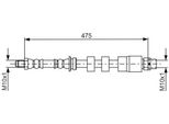Bosch 1 987 481 678 - Oe 34 30 6 787 317 Tubo Freno Per X1 (E84)