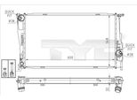 Tyc 703-0008 Radiatore Motore Oe 7558480 Compatibile Con Serie 1 E81, Serie 1 E87, Serie 1 E88, Serie 1 E82, Serie 3 E90, Serie 3 E93, Serie 3 E92, Serie 3 E91, X1, Z4 E89, Classe M