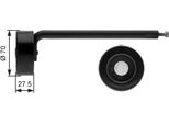 Gates T39088 - Oe 047903306A Tenditore, Cinghia A V Per Arosa (6H), Felicia (6U), Octavia I (1U), Caddy Ii (9K), Lupo (6E1, 6X1), Polo (6N)