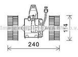 Prasco BW8491 - Motore Soffiante Oe 64116933910 Per Serie 5 (E60), Serie 5 (E61), Serie 6 (E63), Serie 6 (E64)