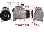 Van Wezel 0600K492 - Compressore Aria Condizionata Oe 6452 9216 467 Per Serie 1 (F20), Serie 1 (F21), Serie 3 (F30), Serie 3 Gt (F34), Serie 3 (F31), Serie 4 (F33), Serie 4 (F32, F82), Serie 4 (F36), X3 (F25), X4 (F26)