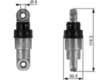 Gates T38218 - Antivibrante Oe 11281709613, Cinghia A V Per Serie 5 (E39), Serie 7 (E38), X5 (E53)