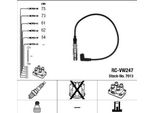 Ngk 7013 - Set Di Cavi Candela Oe 071 905 409 C Per Toledo Ii (1M2), Bora (1J), Golf Iv (1J), Passat (3B)