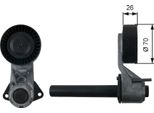 Gates T39203 - Puleggia Tenditore Oe 11287799851, Cinghia A V Per X5 (E70), X6 (E71)
