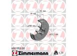 Zimmermann 600.1950.00 - Tamburo Del Freno Per Arosa (6H), Cordoba (6K), Ibiza (6K), Toledo I (1L2), Polo (6N), Polo (80, 86C), Polo (6V), Jetta Ii (165, 19E, 1G2)
