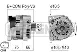 Era 210771A - Alternatore Oe 12 31 7 802 261 Per Serie 1 (E82), Serie 3 (E90), Serie 3 (E93), Serie 3 (E92), Serie 3 (E91), Serie 5 (E60), Serie 5 (E61), X1 (E84), X3 (E83), Serie 1 (E81), Serie 1 (E87), Serie 1 (E88)