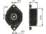 Gates T39013 - Puleggia Tenditore Oe 64557787371, Cinghia A V Per Serie 3 (E46)