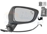 Van Wezel 2766828 Specchietto Retrovisore Esterno Destro Per Mazda 6 Station Wagon (Gj, Gl) Convesso Riscaldato Con Primer