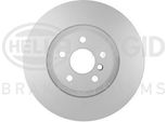 Hella 8DD 355 122-641 - Oe 34116860961 Disco Freno Per Serie 1 (F40), Serie 2 (F45), Serie 2 (F44), Serie 2 (F46), X1 (F48), X2 (F39), F60