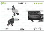 Valeo 582621 - Oe 5K6955711B Motore Tergicristallo Posteriore Per Alhambra (710, 711), Touran (1T), Sharan (7N), Polo (6C, 6R), Golf Vii, Golf Vi, Golf Plus (5M)