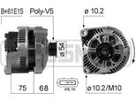 Era 210669A - Alternatore Oe 12 31 2 248 296 Per Serie 5 (E39), Serie 7 (E38), X5 (E53), Z3 (E36), Range Rover Iii (L322)