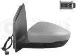 Van Wezel 5829817 - Oe 6R0857521A Specchio Retrovisore Esterno, Sinistro Per Polo (6C, 6R)