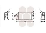 Van Wezel 58004194 - Intercooler Oe 6E0145805B Per Arosa (6H), Lupo (6E1, 6X1), Polo (6N)