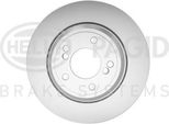 Hella 8DD 355 122-621 - Oe 2229379 Disco Freno Per Serie 3 (E46)