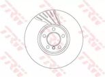 Trw DF6612S - Disco Freno Oe 6 785 670 Per Serie 5 (F11), Serie 6 (F12), Serie 6 (F13), Serie 6 (F06), Serie 7 (F01), Serie 5 (F10), Serie 5 Gt (F07)