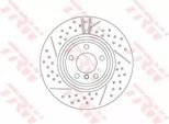 Disco Freno Trw DF6606S Oe 34206797598 Compatibile Con Serie 1 F20, Serie 1 F21, Serie 2 F23, Serie 2 F22, Serie 3 F30, Serie 3 F34, Serie 3 F31, Serie 4 F33, Serie 4 F32, Serie 4 F36