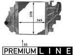 Mahle Ci 65 000P - Oe 77 00 436 091 Intercooler Per Clio Ii, Thalia I (Lb)