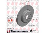 Zimmermann 150.2919.20 - Disco Freno Per Serie 3 (F30), Serie 3 Gt (F34), Serie 3 (F31), Serie 4 (F33), Serie 4 (F32, F82), Serie 4 (F36)