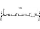 Bosch 1 987 481 677 - Oe 34 30 6 787 512 Tubo Freno Per X3 (F25), X4 (F26)