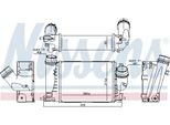 Nissens 961289 - Intercooler Oe 144969690R Per Espace V (Jr), Grand Scenic Iv (R9), Scenic Iv, Talisman