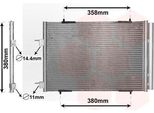 Van Wezel 09005272 - Condensatore Aria Condizionata Oe 6455JA Con Essiccatore Per C5 Iii (Rw), C5 Iii (Rd), 508 (8E), 508 (8D), 407