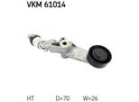Skf Vkm 61014 Tendicinghia, Cinghia Trapezoidale Dentata Oe 166200D020 Compatibile Con Auris, Avensis, Celica, Corolla, Mr 2, Rav 4