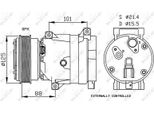 Nrf 32479G - Compressore Aria Condizionata Oe 7711368187 Per Laguna Ii
